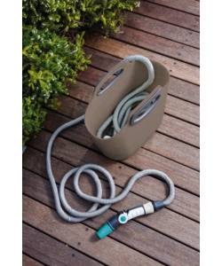 Kit tubo auto estensibile g.f. "aquapop" tortora 15 m